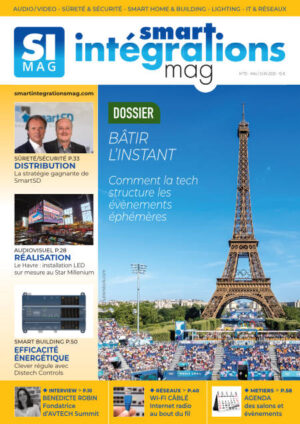 Smart Intégrations Mag Nº70 est paru! En couverture, notre dossier sur les defis de l’integration temporaire et comment la tech structure les évènements éphémères.
