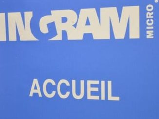 Logo Ingram Micro lors d'un showcase